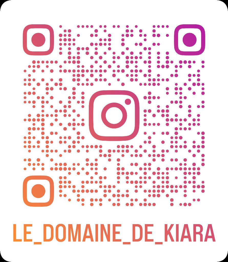 le Domaine de Kiara - Suivez-nous sur Instagram 